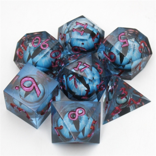 Serpent Eye liquid core - Sharp edges - Rollespilsterninger - Epic Dwarf Dice